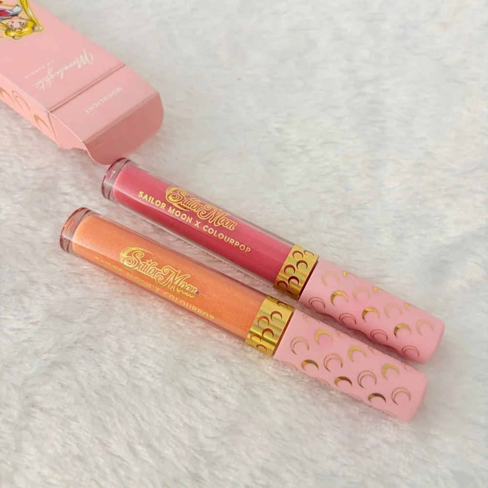 ColourPop Sailor Moon Moonlight Lip Bundle Women Pink Ultra Blotted Glossy Lip